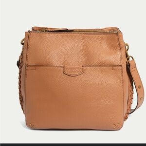 American Leather Tan Crossbody Bag